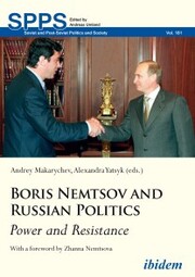 Boris Nemtsov and Russian Politics - Cover