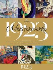 Meisterwerke 1923 - Kalender 2023 - Cover