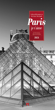 Paris, je t'aime - Literatur-Kalender 2024