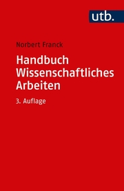 Handbuch Wissenschaftliches Arbeiten - Cover
