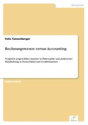 Rechnungswesen versus Accounting