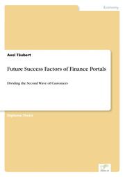 Future Success Factors of Finance Portals - Cover