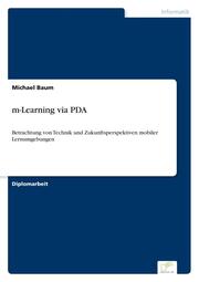 m-Learning via PDA - Cover