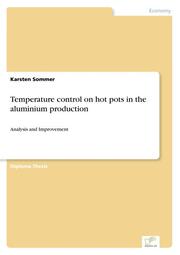 Temperature control on hot pots in the aluminium production