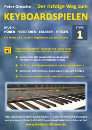 Der richtige Weg zum Keyboardspielen (Stufe 1) - Cover