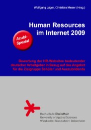 Human Resources im Internet 2009 - Azubi-Spezial