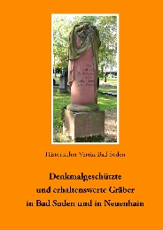Denkmalgeschützte und erhaltenswerte Gräber in Bad Soden und in Neuenhain