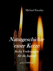 Naturgeschichte einer Kerze. - Cover