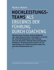 Hochleistungsteams als Ergebnis der Führung durch Coaching - Cover