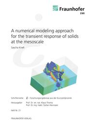 A numerical modeling approach for the transient response of solids at the mesoscale