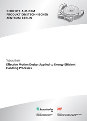 Effective Motion Design Applied to Energy-Efficient Handling Processes. - Cover