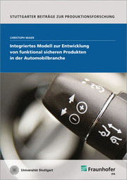 Integriertes Modell zur Entwicklung von funktional sicheren Produkten in der Automobilbranche. - Cover