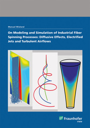 On Modeling and Simulation of Industrial Fiber Spinning Processes: Diffusive Effects, Electrified Jets and Turbulent Airflows.