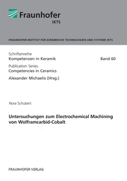 Untersuchungen zum Electrochemical Machining von Wolframcarbid-Cobalt.