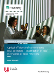 Optical efficiency of concentrating solar collectors - Investigation of loss mec - Cover