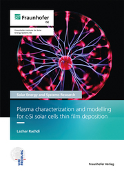 Plasma characterization and modelling for c-Si solar cells thin film deposition - Cover