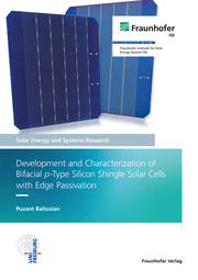 Development and Characterization of Bifacial p-type Silicon Shingle Solar Cells with Edge Passivation - Cover