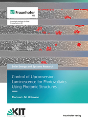 Control of Upconversion Luminescence for Photovoltaics using Photonic Structures. - Cover
