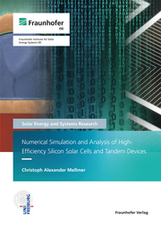 Numerical Simulation and Analysis of High-Efficiency Silicon Solar Cells and Tandem Devices