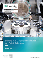 Defekte in III-V Halbleitermaterialien des GaInAsP-Systems. - Cover