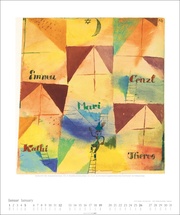 Paul Klee Kalender 2025 - Abbildung 1