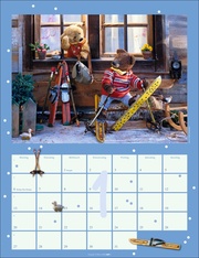 Teddybären Kalender 2025 - Abbildung 1