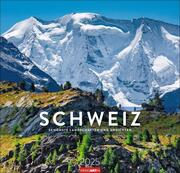 Die Schweiz Kalender 2025 - Schönste Landschaften und Ansichten