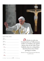 Papst Benedikt XVI. 2014 - Abbildung 1