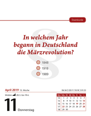 Das Deutschland-Quiz - Kalender 2019 - Abbildung 7