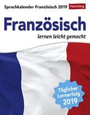 Sprachkalender Französisch - Kalender 2019 - Cover