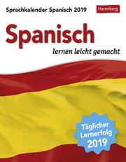 Sprachkalender Spanisch 2019 - Cover