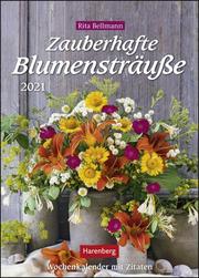 Zauberhafte Blumensträuße Kalender 2021 - Cover
