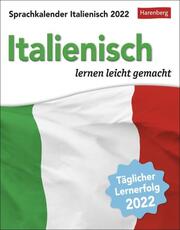 Sprachkalender Italienisch 2022 - Cover