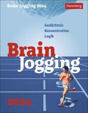 Brain Jogging Tagesabreißkalender 2024 - Cover