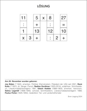 Brain Jogging Tagesabreißkalender 2024 - Abbildung 4