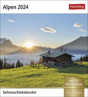 Alpen Sehnsuchtskalender 2024 - Cover