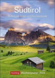 Südtirol - Wochenplaner 2023