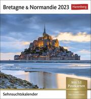 Bretagne & Normandie Sehnsuchtskalender 2023 - Cover