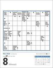 Kreuzworträtsel Tagesabreißkalender 2024 - Abbildung 3