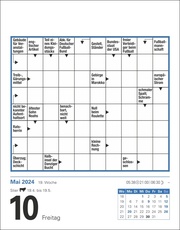 Kreuzworträtsel Tagesabreißkalender 2024 - Abbildung 5