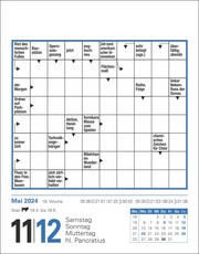 Kreuzworträtsel Tagesabreißkalender 2024 - Abbildung 6