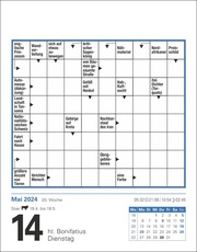 Kreuzworträtsel Tagesabreißkalender 2024 - Abbildung 8