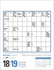 Kreuzworträtsel Tagesabreißkalender 2024 - Abbildung 12