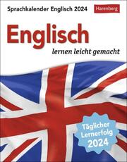 Englisch Sprachkalender 2024 - Cover