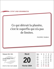 Französisch Sprachkalender 2024 - Illustrationen 3