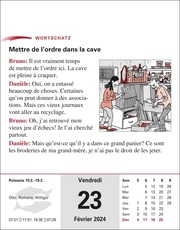 Französisch Sprachkalender 2024 - Illustrationen 9