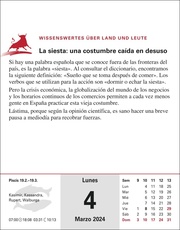 Spanisch Sprachkalender 2024 - Illustrationen 1