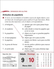 Spanisch Sprachkalender 2024 - Illustrationen 11
