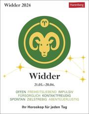 Widder Sternzeichenkalender 2024 - Cover
