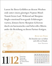 Skorpion Sternzeichenkalender 2024 - Abbildung 6